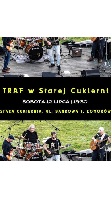 Zespół traf gra koncert w Celestynowie